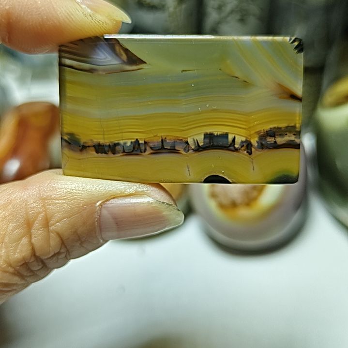 石***狂玛瑙/玉髓未镶嵌珠宝奇石