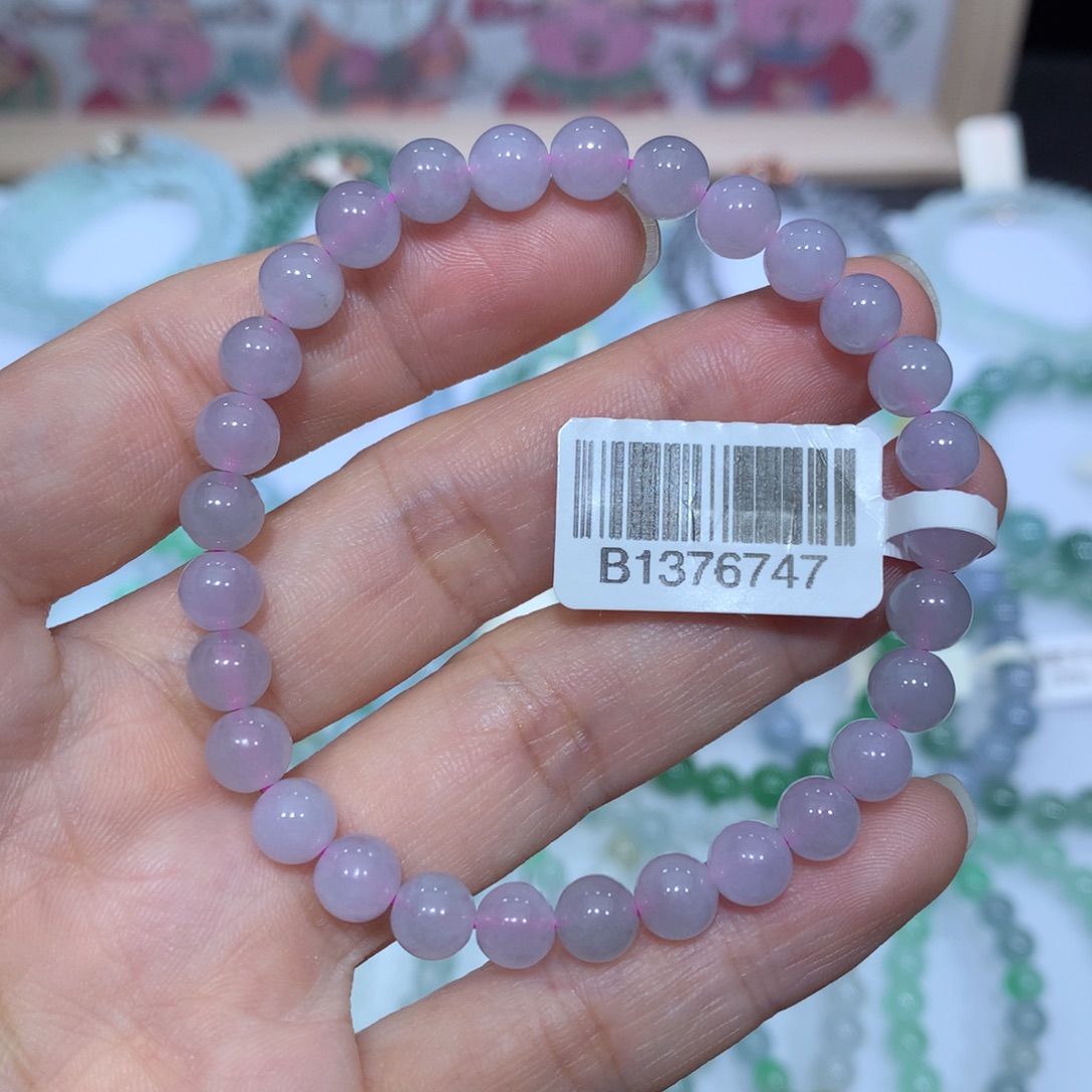 翡翠未镶嵌手链天然