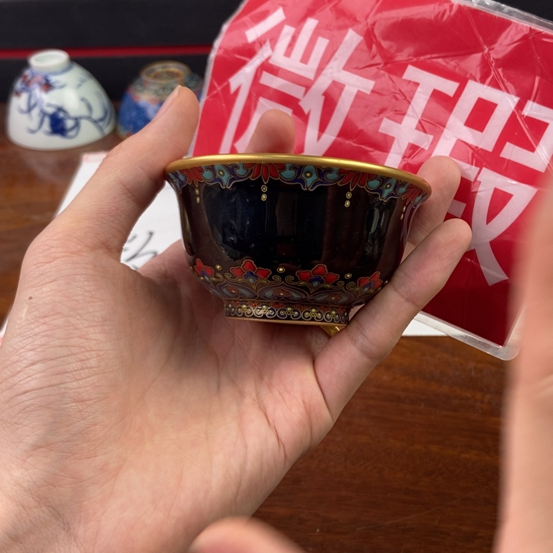 杯景德镇手绘陶瓷艺术