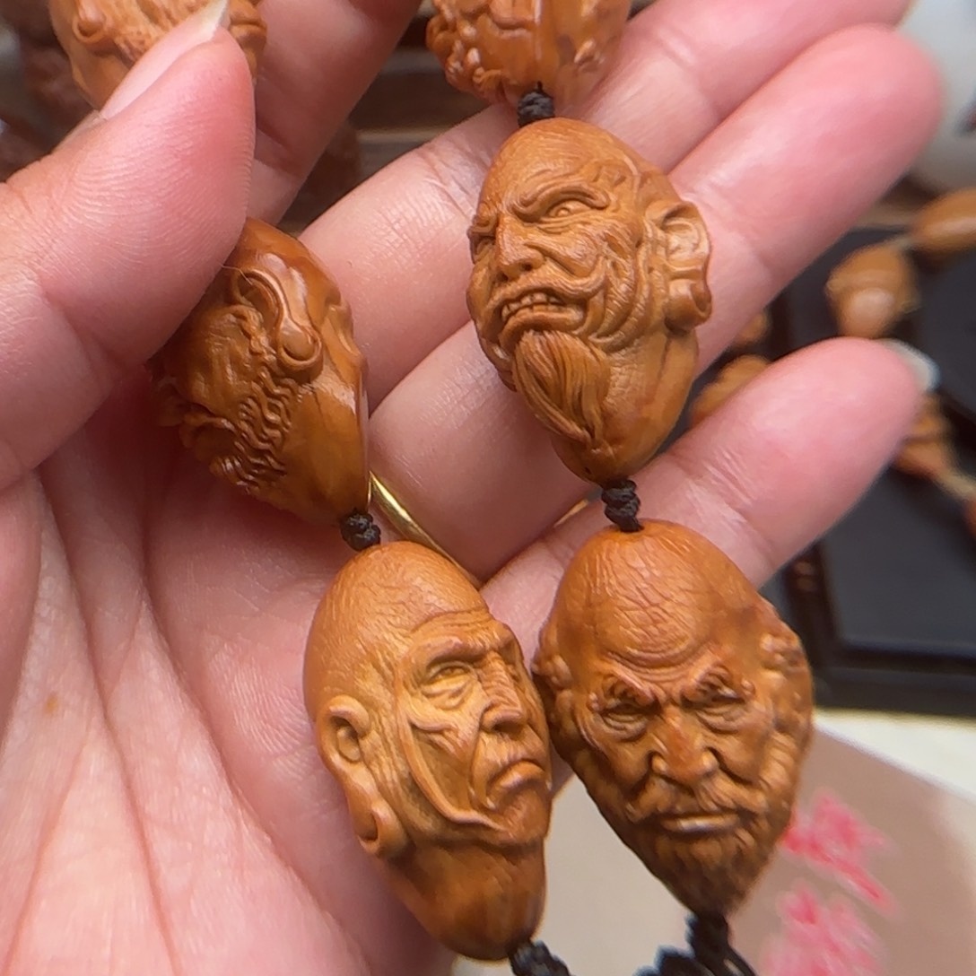 橄榄核手串橄榄手工制作工艺制作