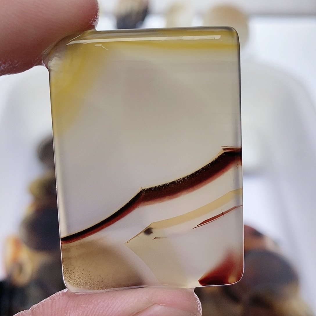 玛瑙/玉髓珠宝半成品未镶嵌