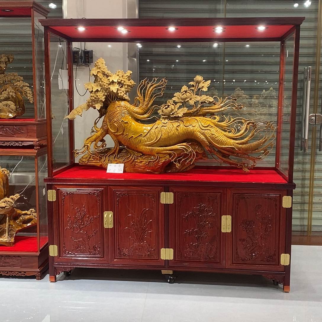 金丝楠东****司金丝楠小叶桢楠摆件
