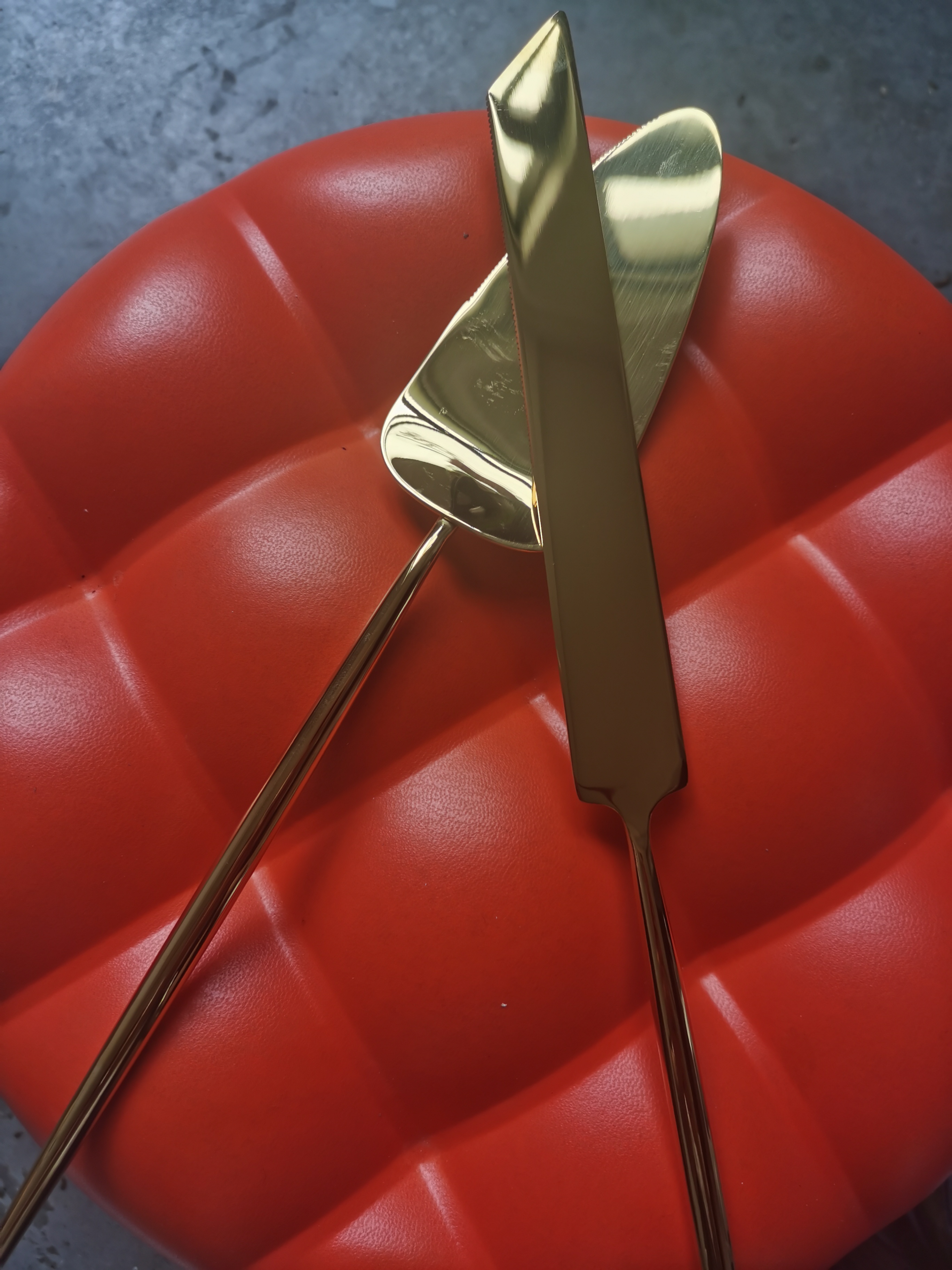 不锈钢蛋糕披萨刀铲套装长度颜色不挑28CM左右