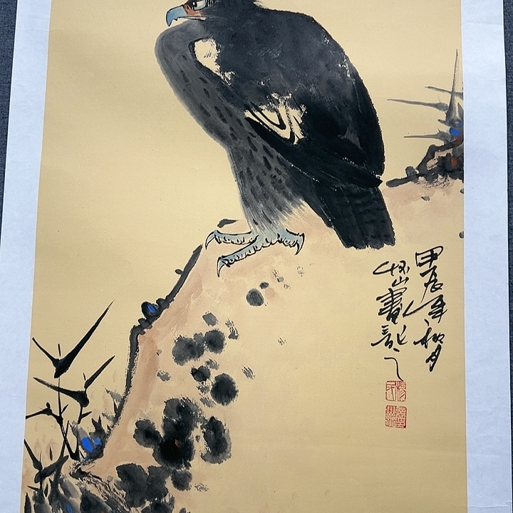 国画书画作品多次