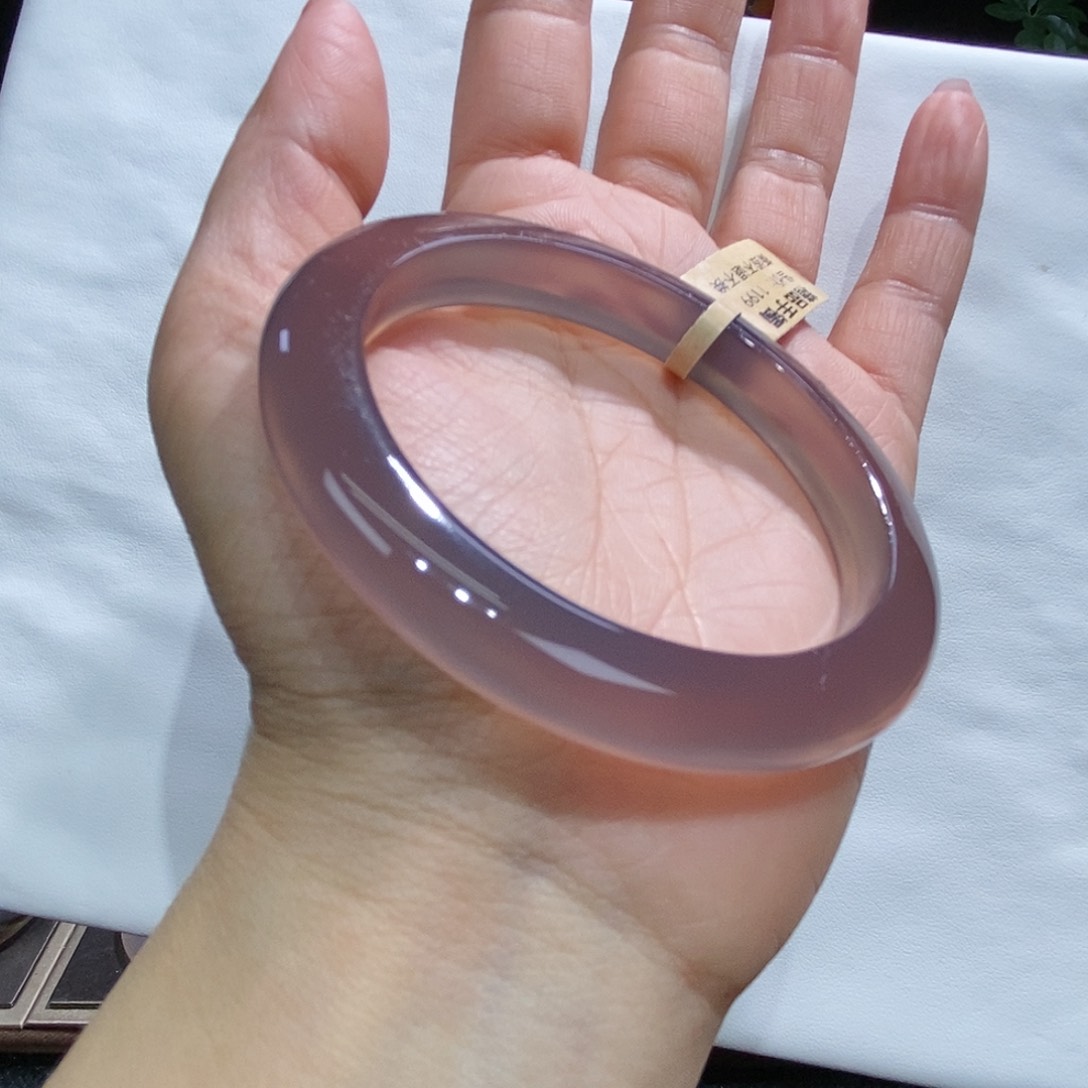 玛瑙/玉髓手镯未镶嵌香*