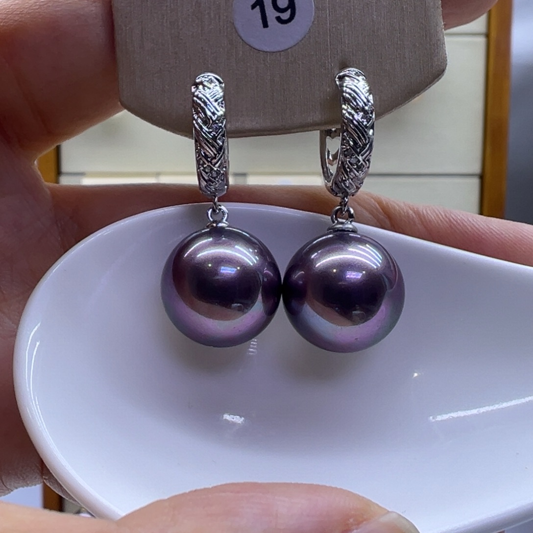 淡水珍珠未镶嵌耳饰