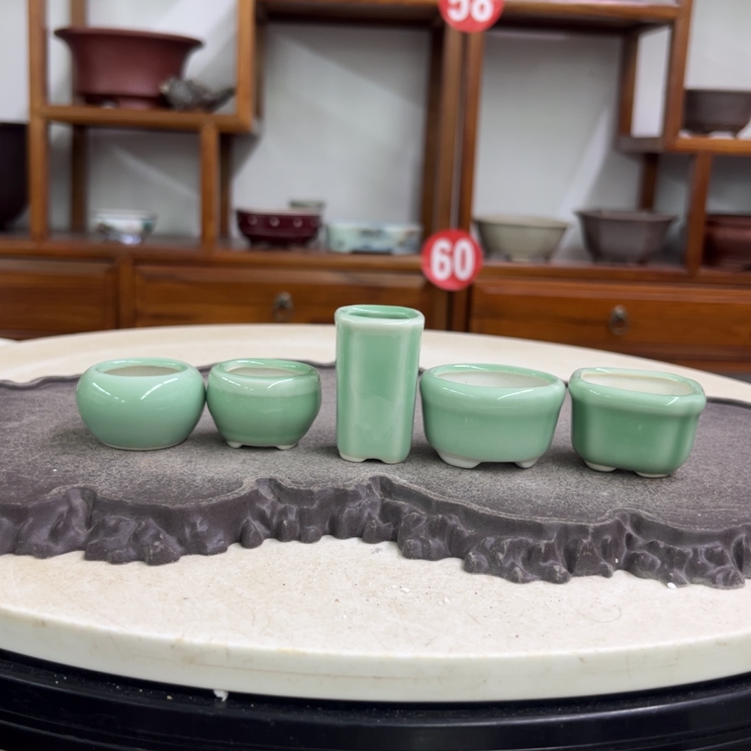 紫砂花盆瑕疵2-5，2-5。。。