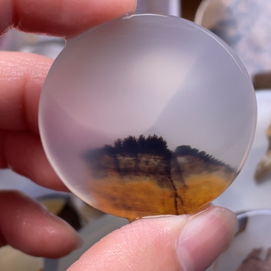 玛瑙/玉髓吊坠(赠链)未镶嵌