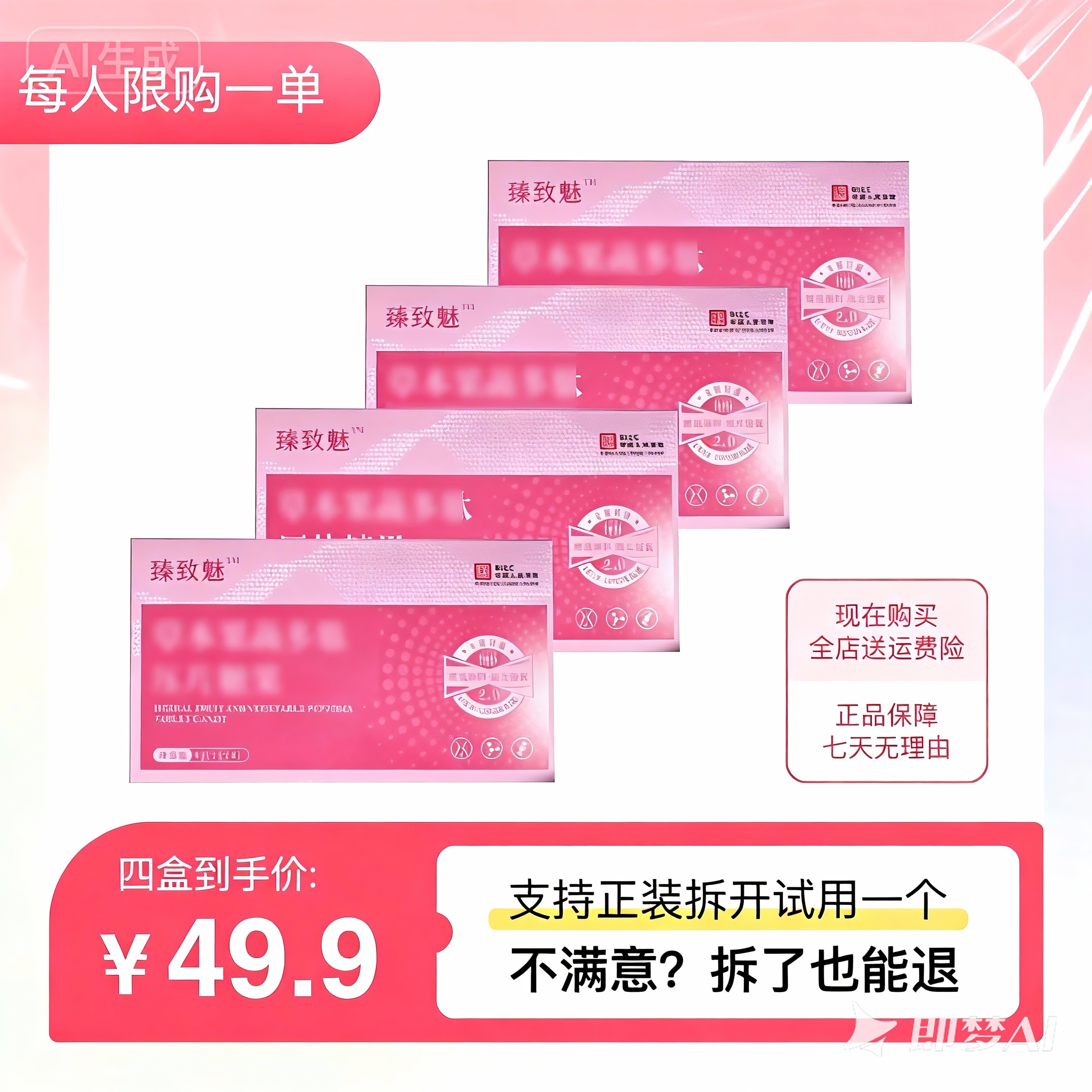 【正品保障】15.0版本 到手四盒16个【新粉福利 试用一个】