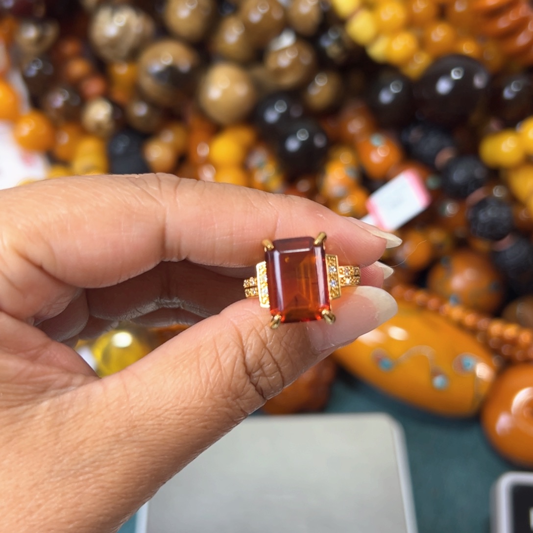 琥珀珠宝奇石未镶嵌1429