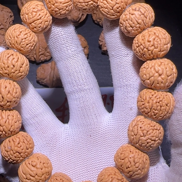 核桃福利款脑纹桃核手串