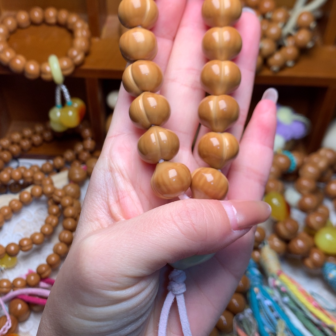 吊坠猴头核桃15高定屁桃手持素