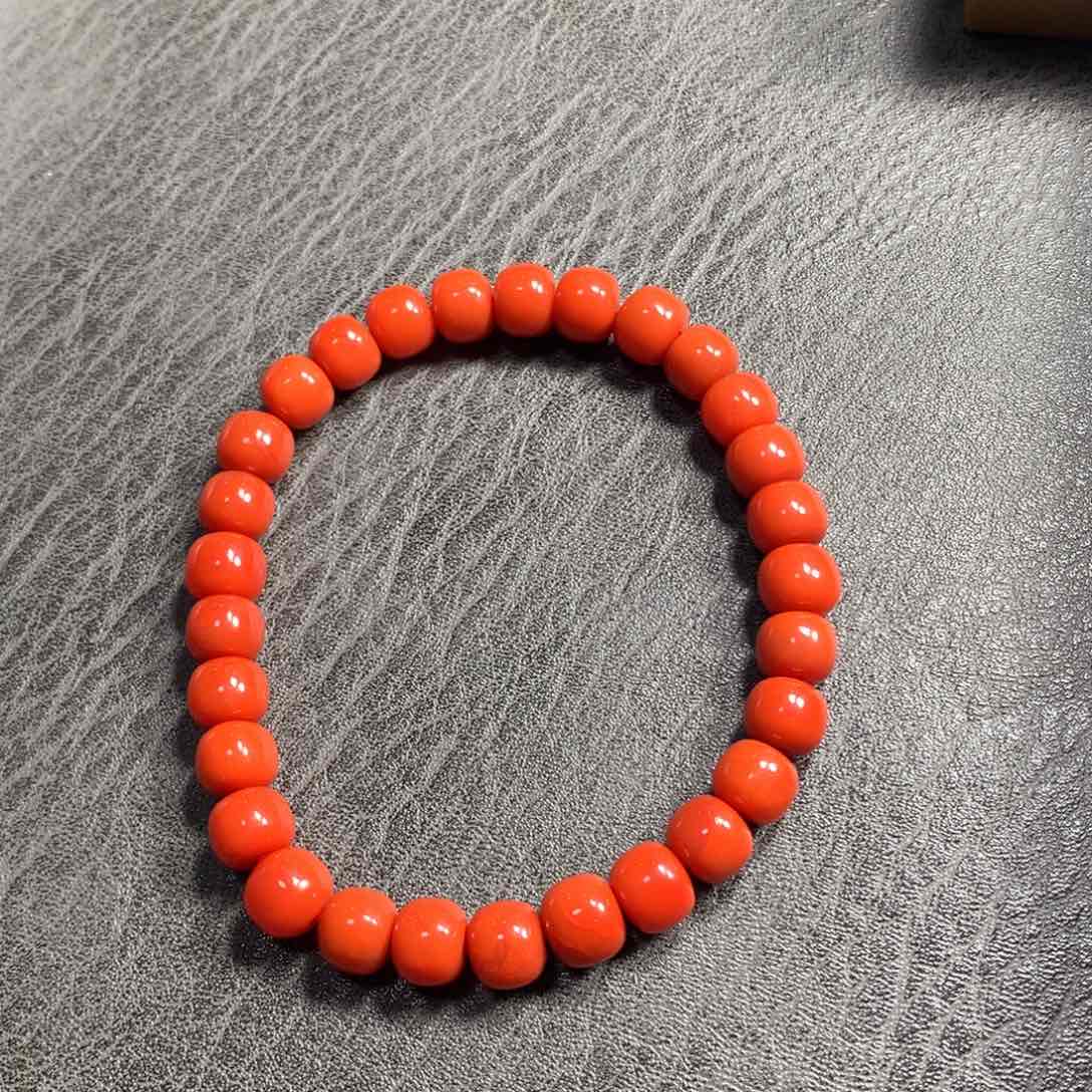 南红玛瑙老型单圈未镶嵌