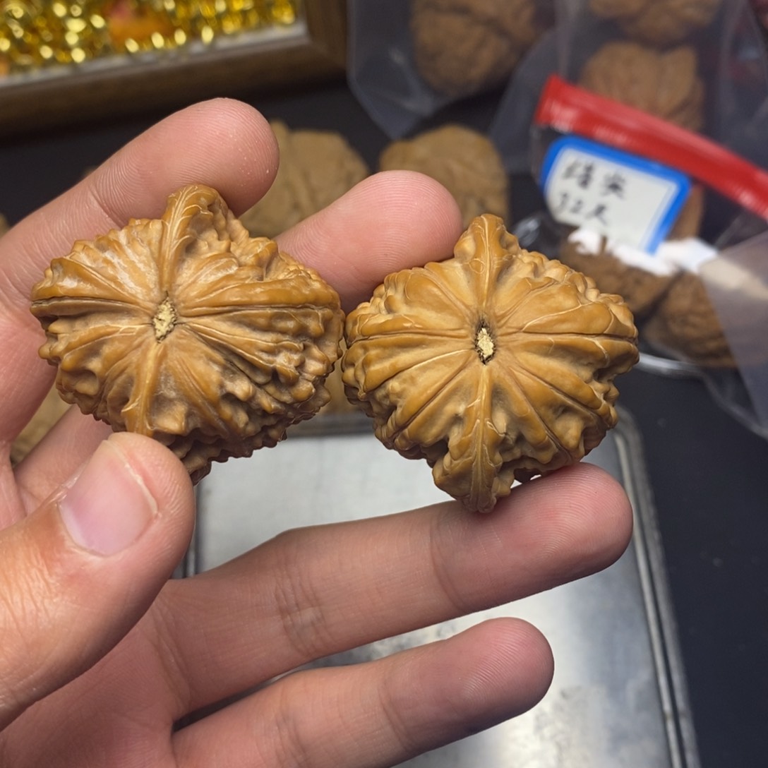 吊坠文玩核桃把**下磨盘
