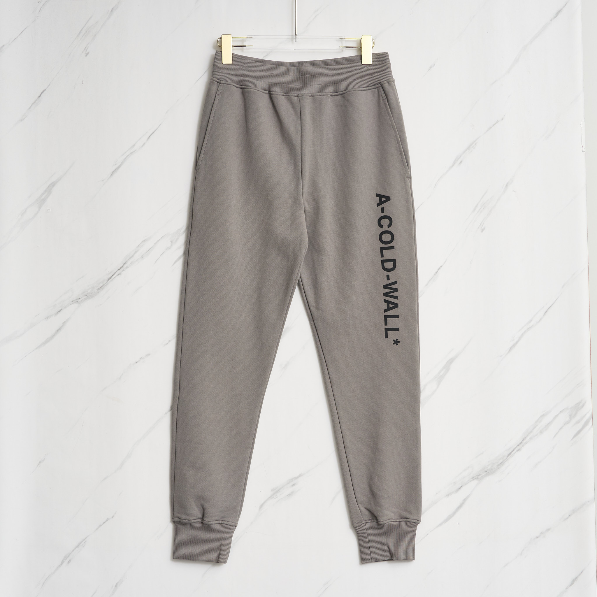 A cold-wall中性字母印花连帽卫裤/AAGP00022