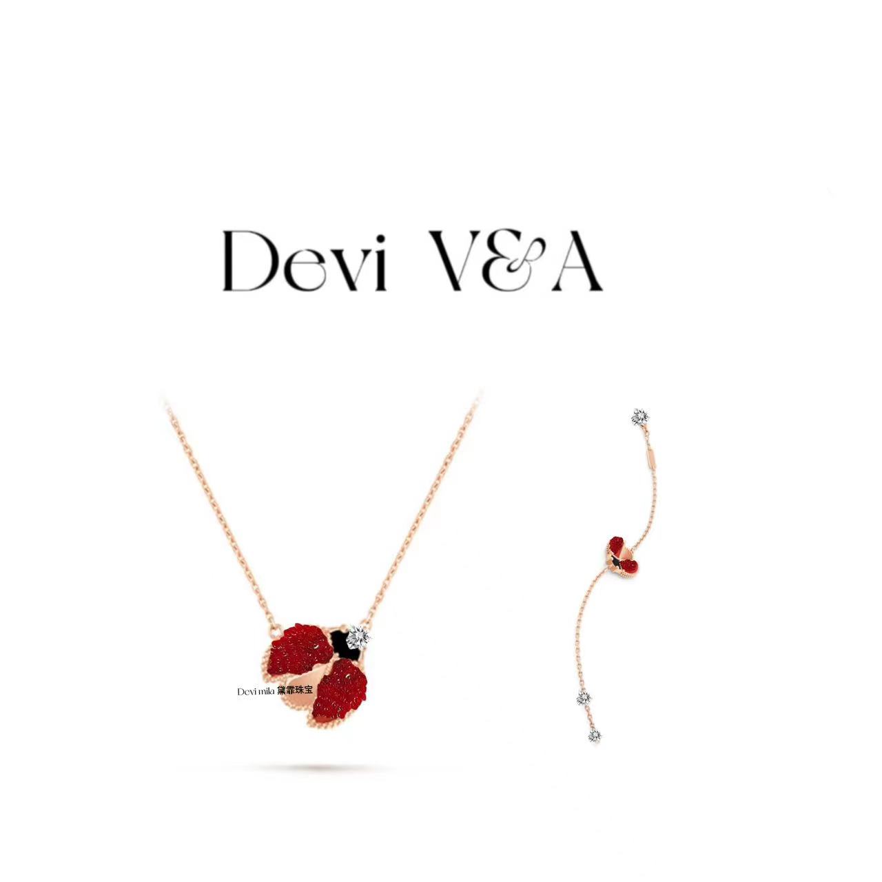 合金手链 《黛》 高定梵家 瓢虫开合项/手/戒