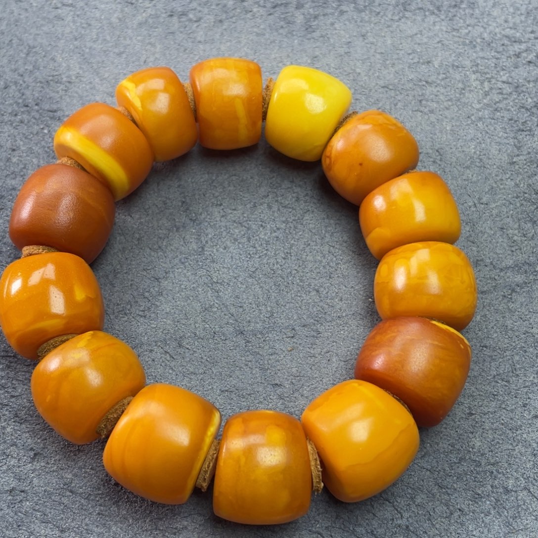 蜜蜡未镶嵌吊坠(不含链)