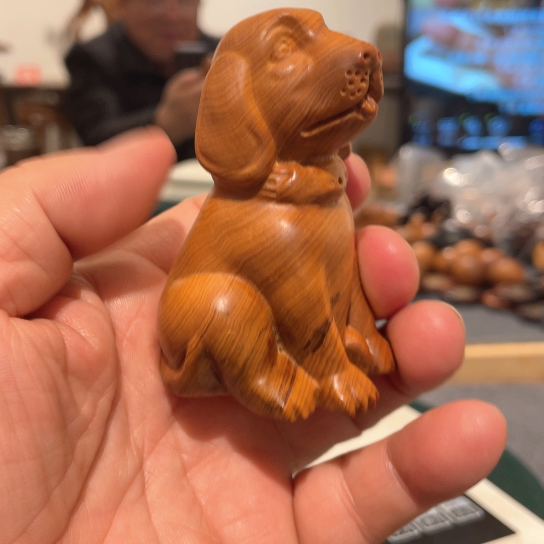 【闪购商品】柏木（崖柏）旺财手把件