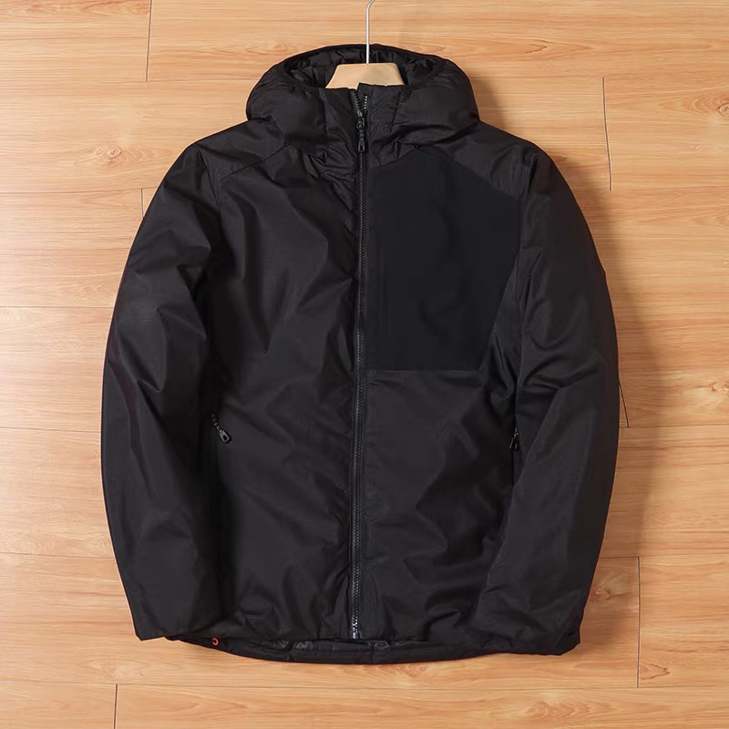 新款棉聚热保暖中间层内搭连帽加厚棉服冬季休闲