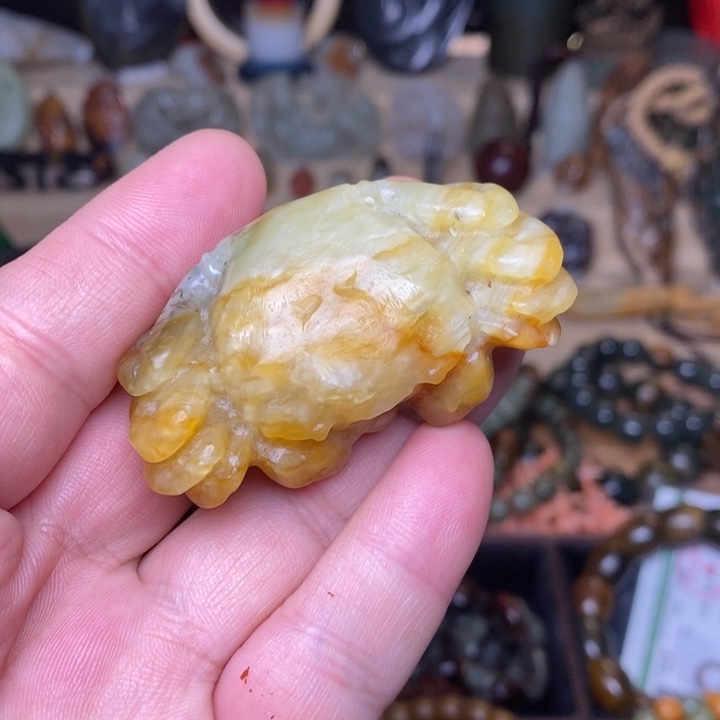 手链未镶嵌岫岩河磨玉（透闪石质玉）