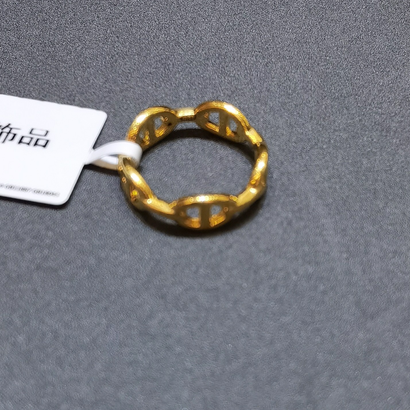 【莹莹专享】足金999 圈 ZP 0.91 #10