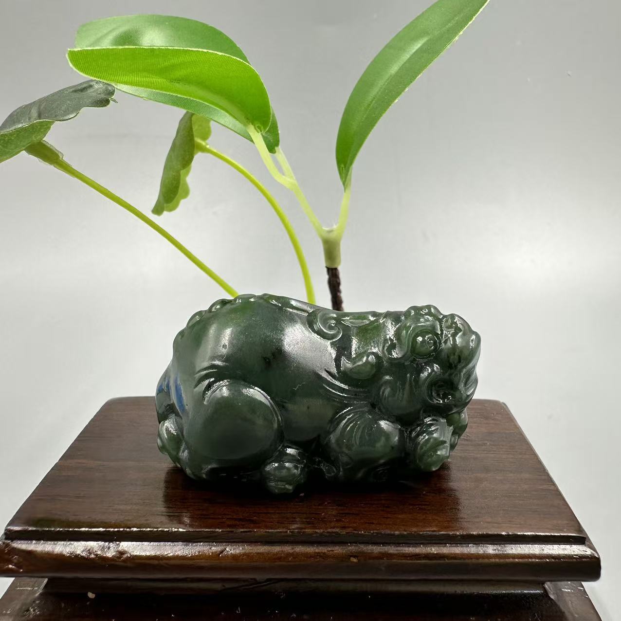 A0879 和田玉手把件 HS5501035