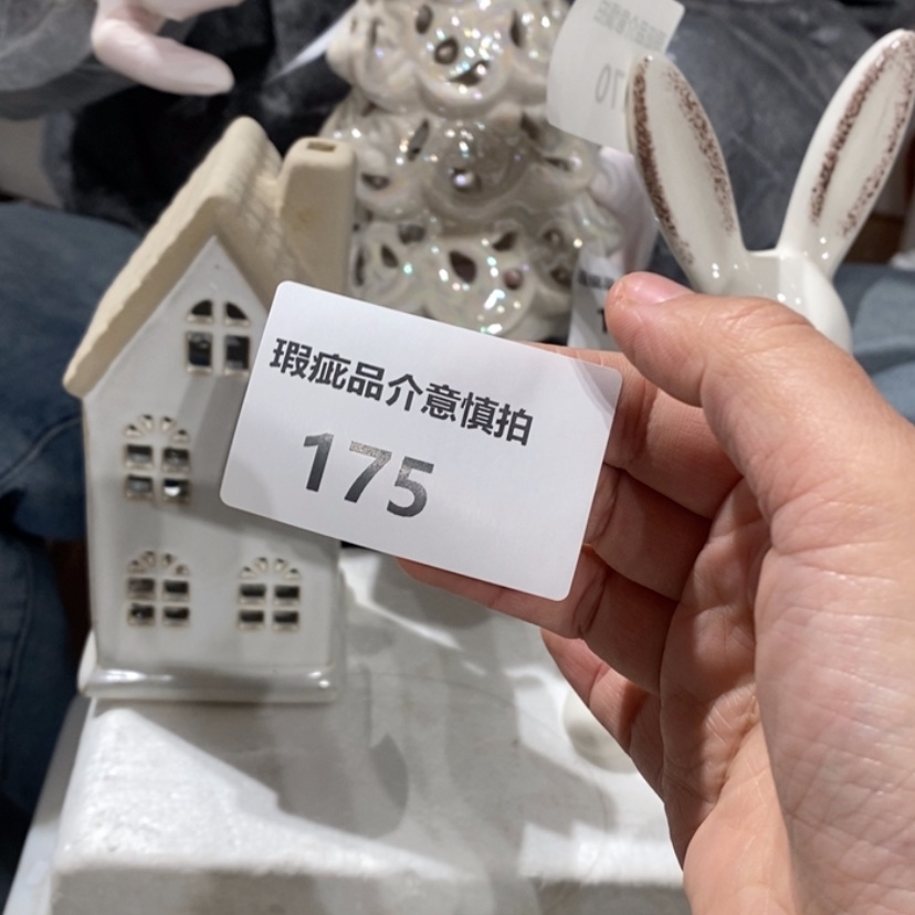 【闪购商品】摆件猫**咪陶瓷摆件瑕疵特卖 