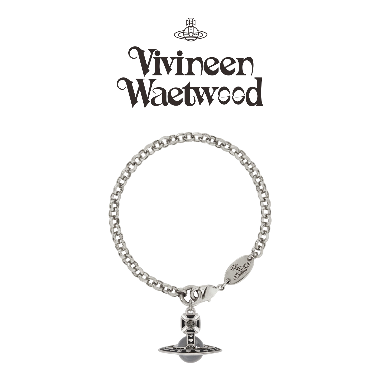 Vivireer Waetwssd 正品 星环轨迹土星手链