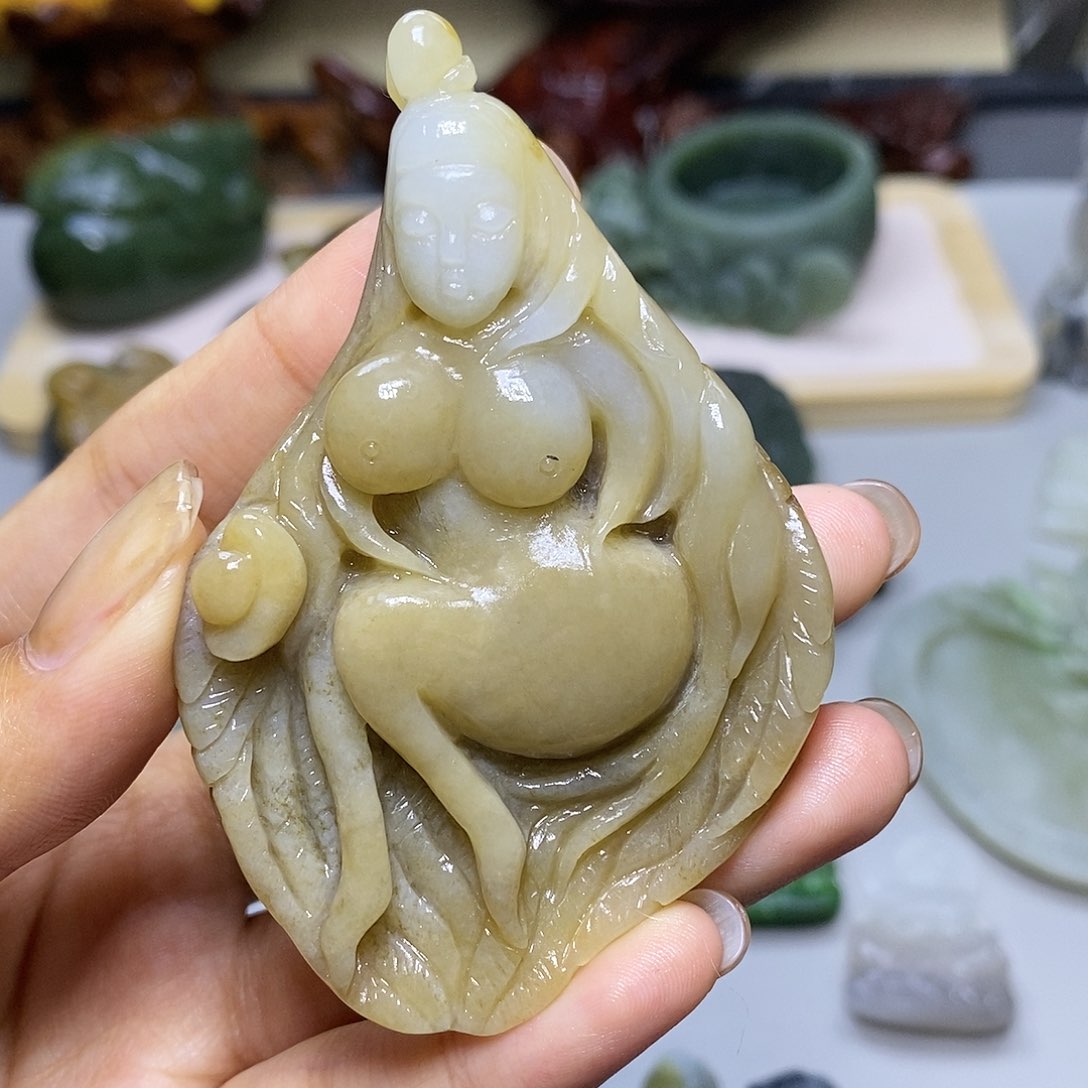 【闪购商品】和田玉和田玉抛光未镶嵌?***?