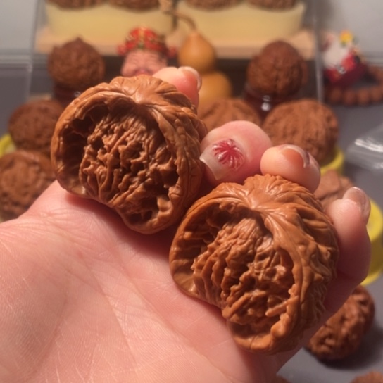 文玩核桃吊坠42蛇头异性全品