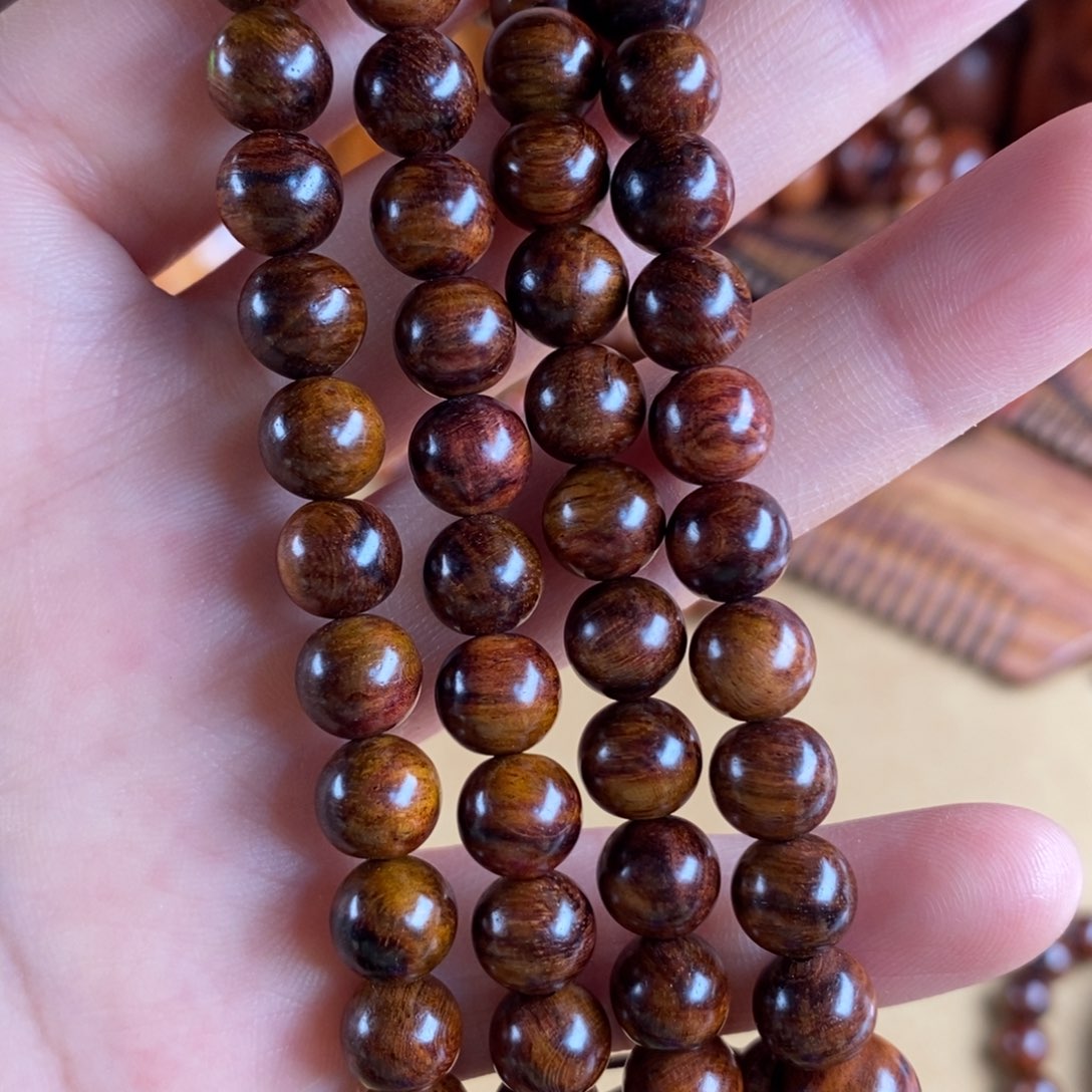 黄花梨/降香黄檀手串/手链0.8