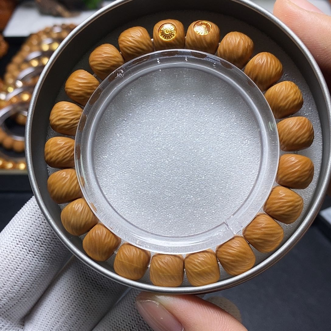 猴头核桃手串双标龙岩千刃云锦尺寸11左右单号19号