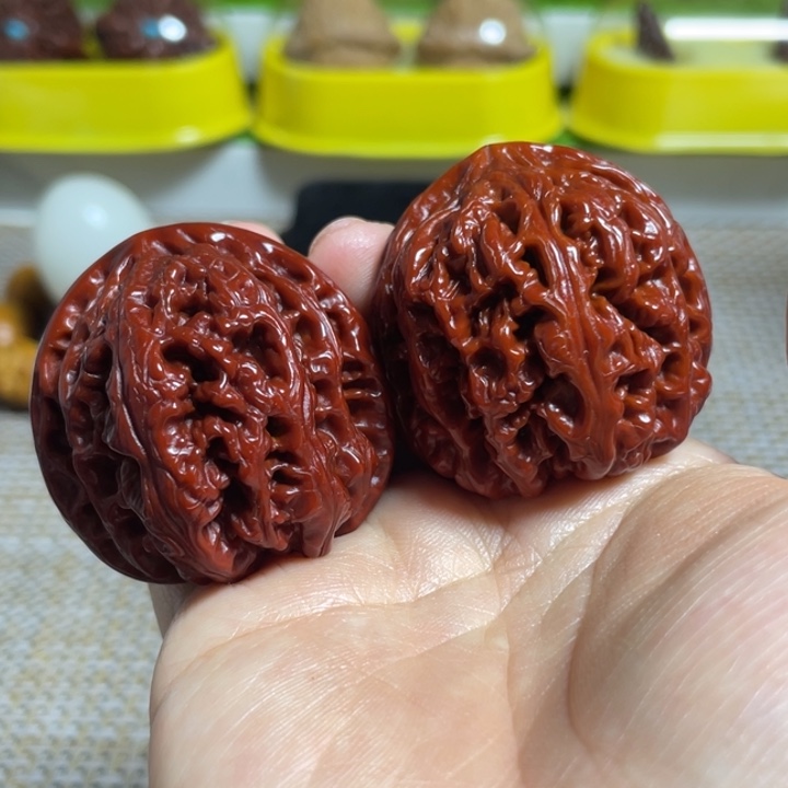 文玩核桃把件41大粗筋