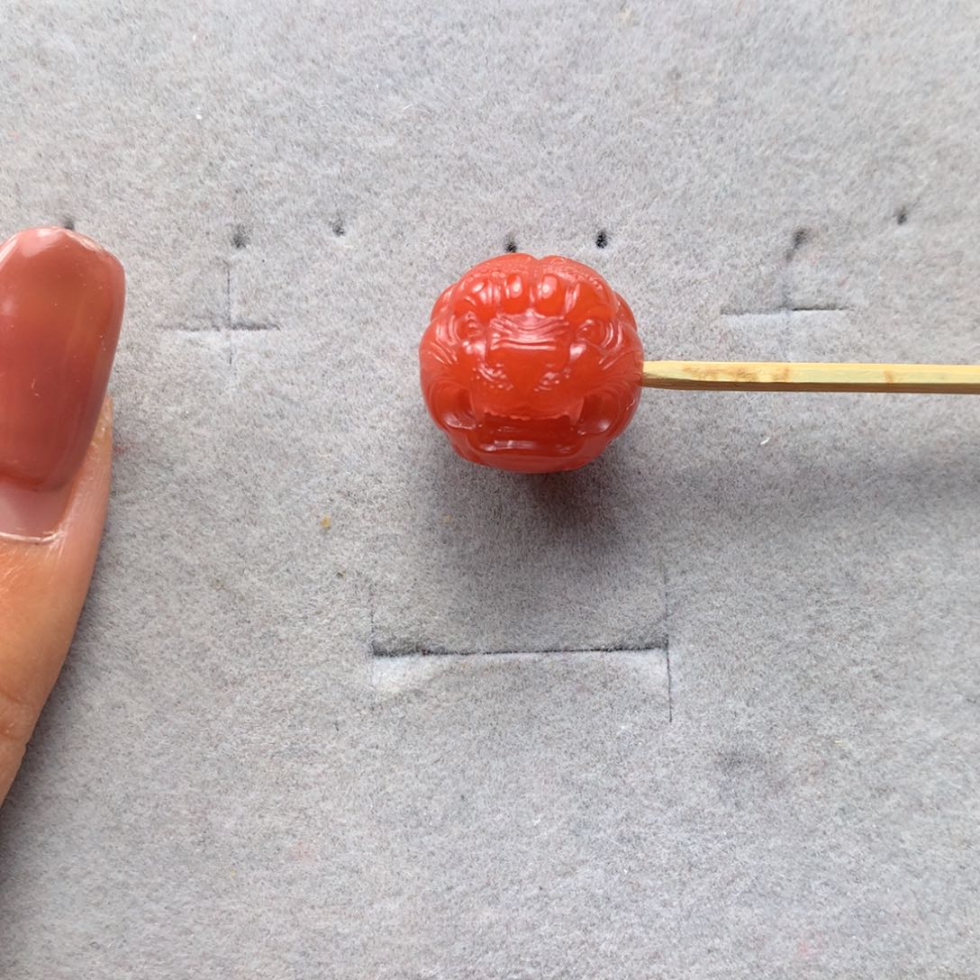 南红玛瑙珠子未镶嵌