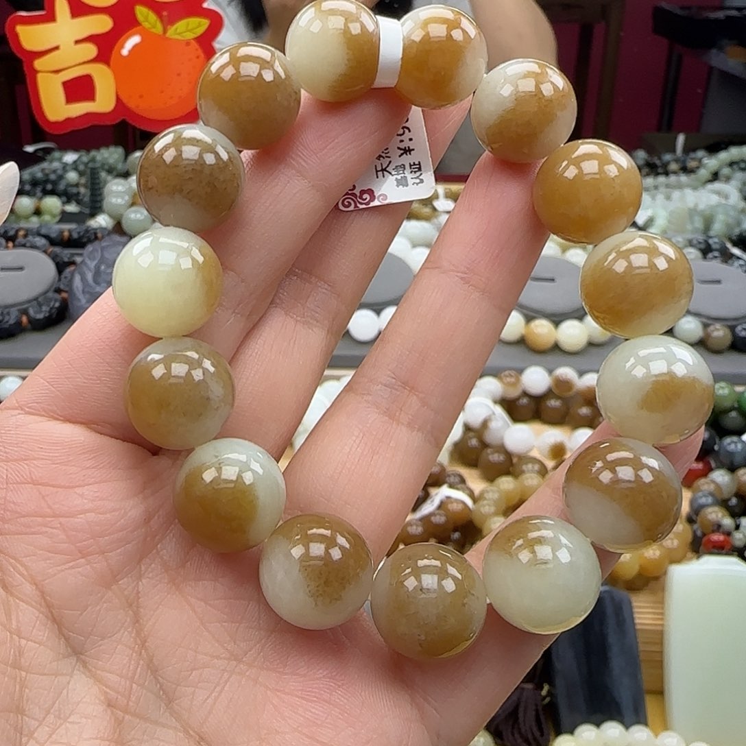 和田玉手链未镶嵌