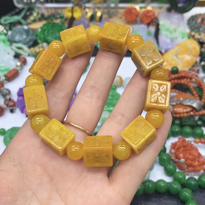 未镶嵌手链翡翠W****计手链17