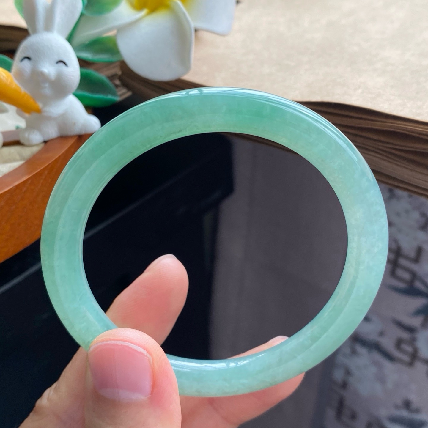 01.19批13322号54.8-7.8-8！满圈的碧绿色！天然翡翠