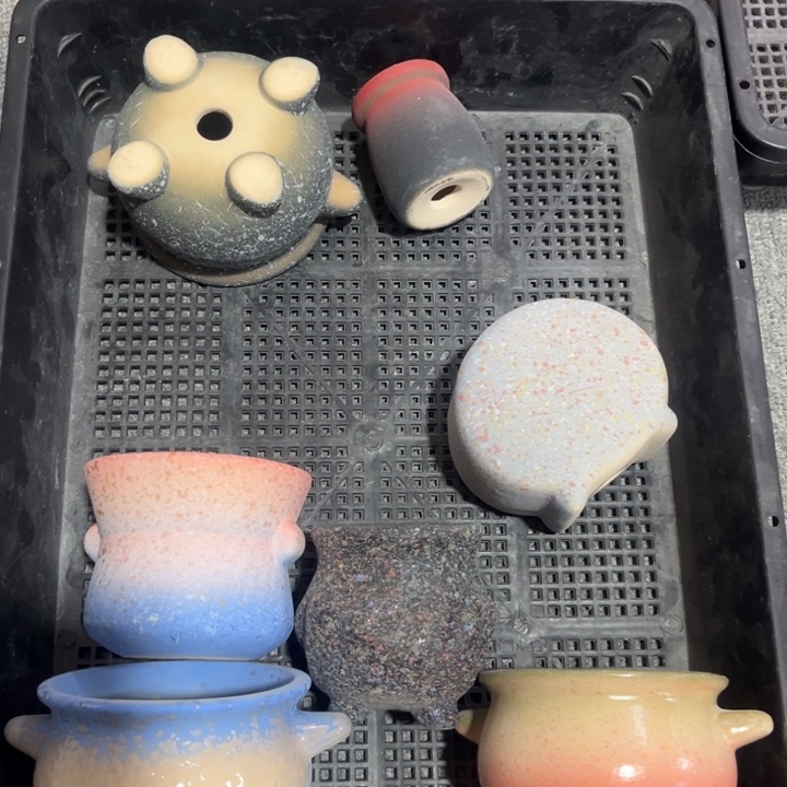 陶不同器形麦饭石