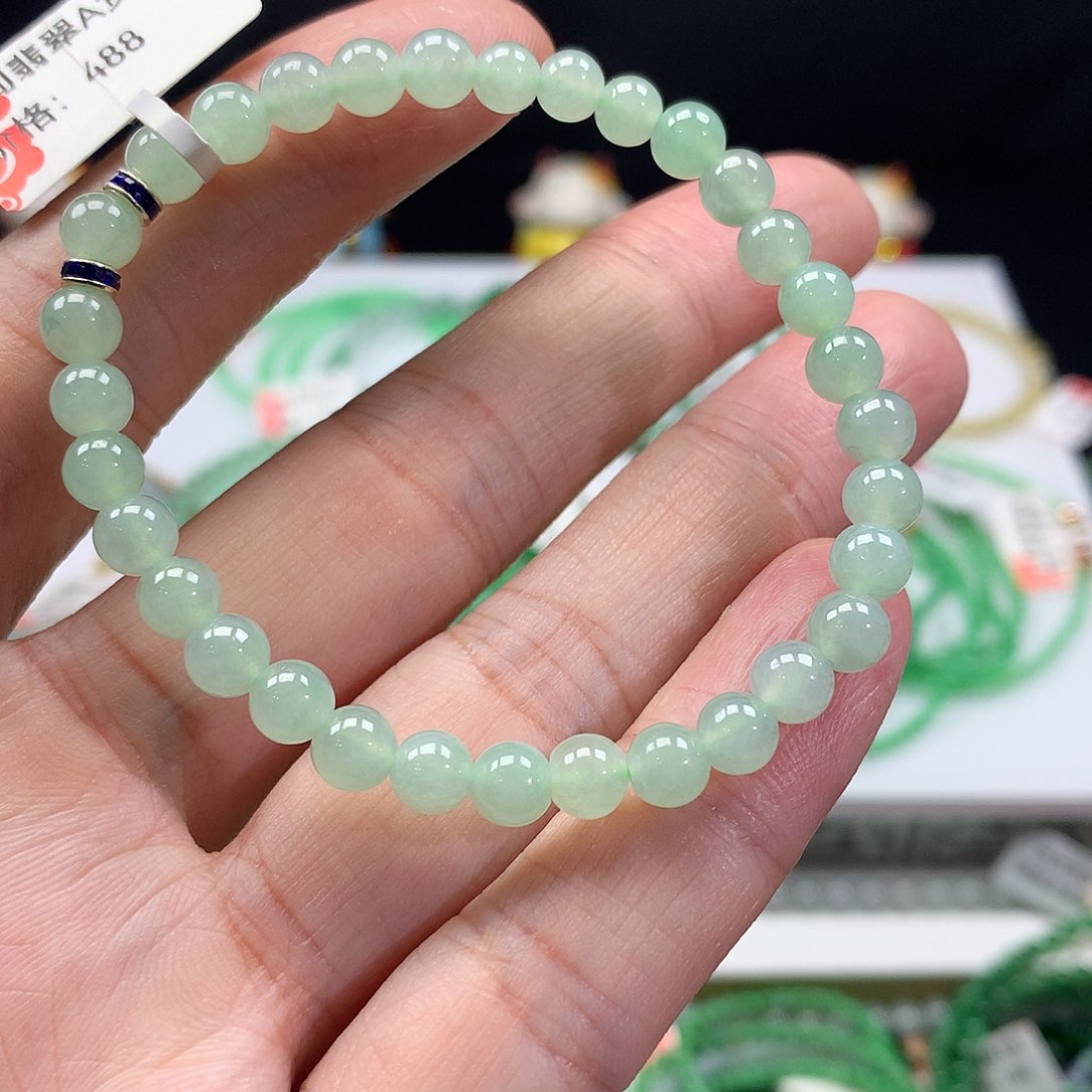 未镶嵌翡翠手链翡翠