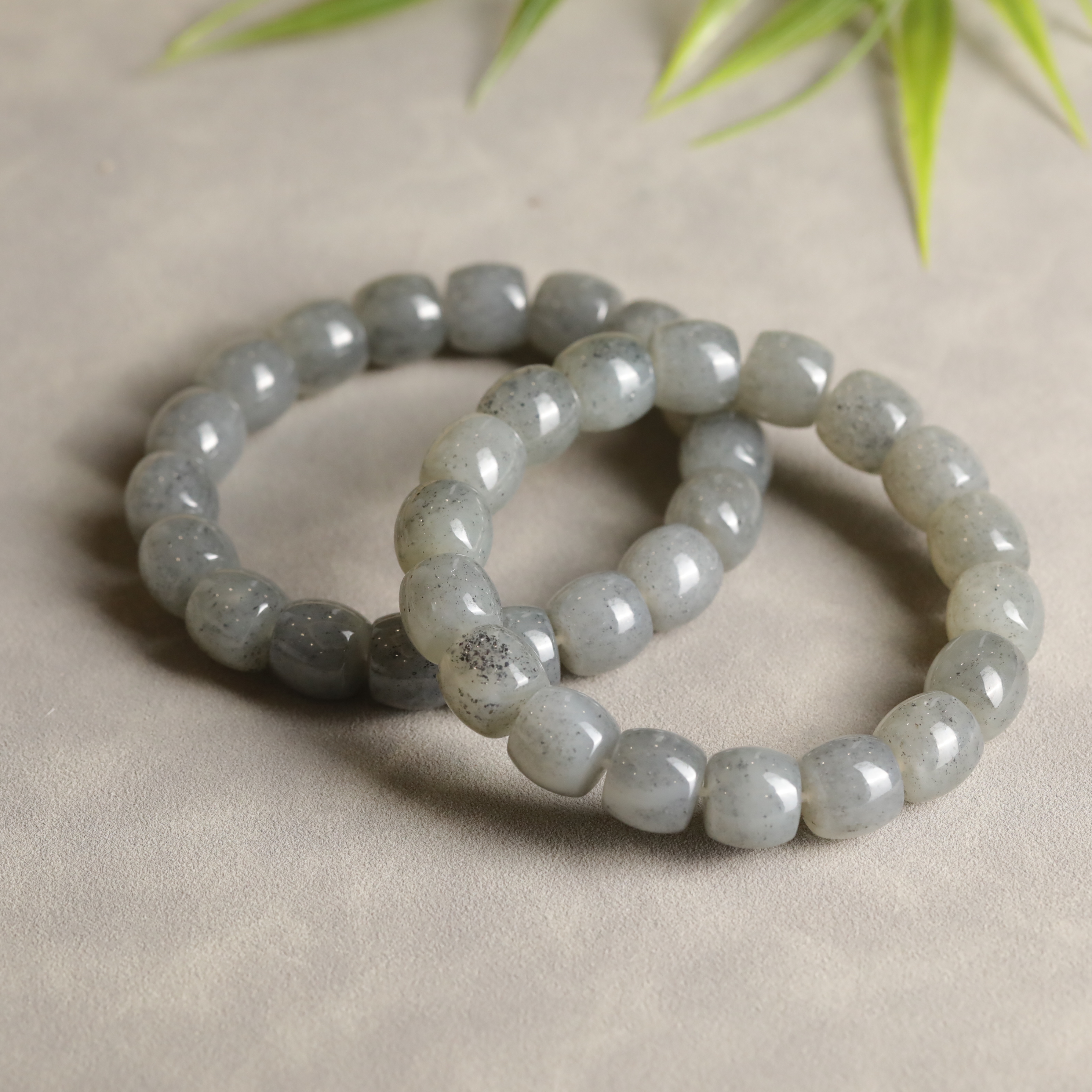 和田玉青花老型12mm57.6g 661013-06 多样性发货发其一