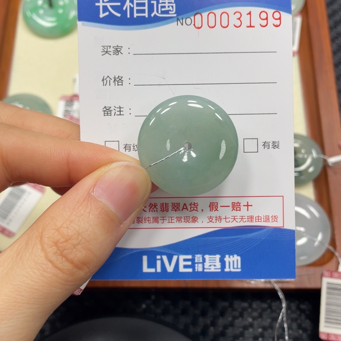 颈饰未镶嵌翡翠翡翠吊坠3199