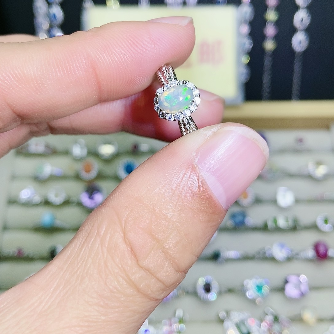 【闪购商品】未镶嵌欧泊戒指