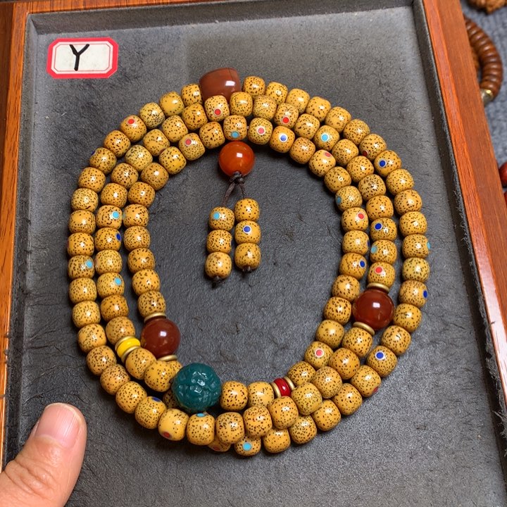 星月菩提吊坠菩提