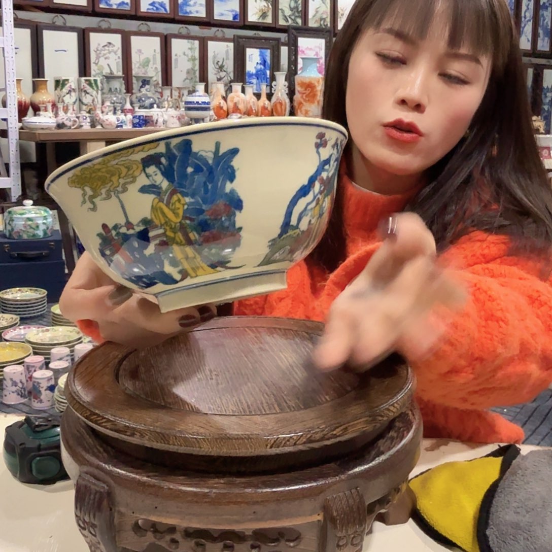 瓷摆件//////景德镇陶瓷瓷器。7寸