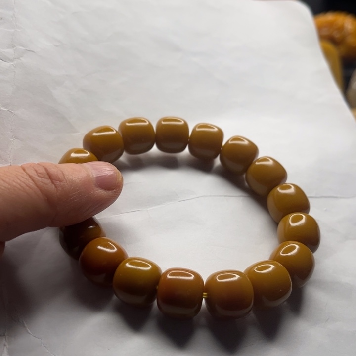 独***行石英质玉合金手链