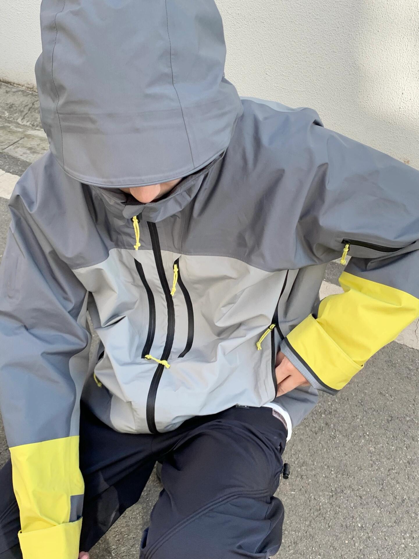 【蛋蛋】真神降临！早春男女款压胶拉链拼接冲锋衣/防风连帽夹克外套