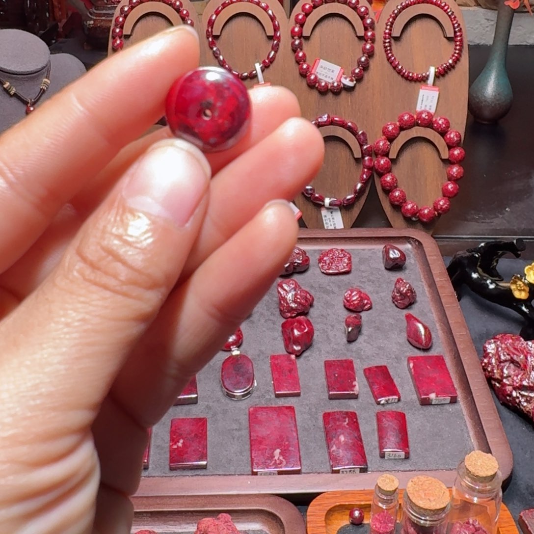 慧****天然辰砂平安扣210补差价