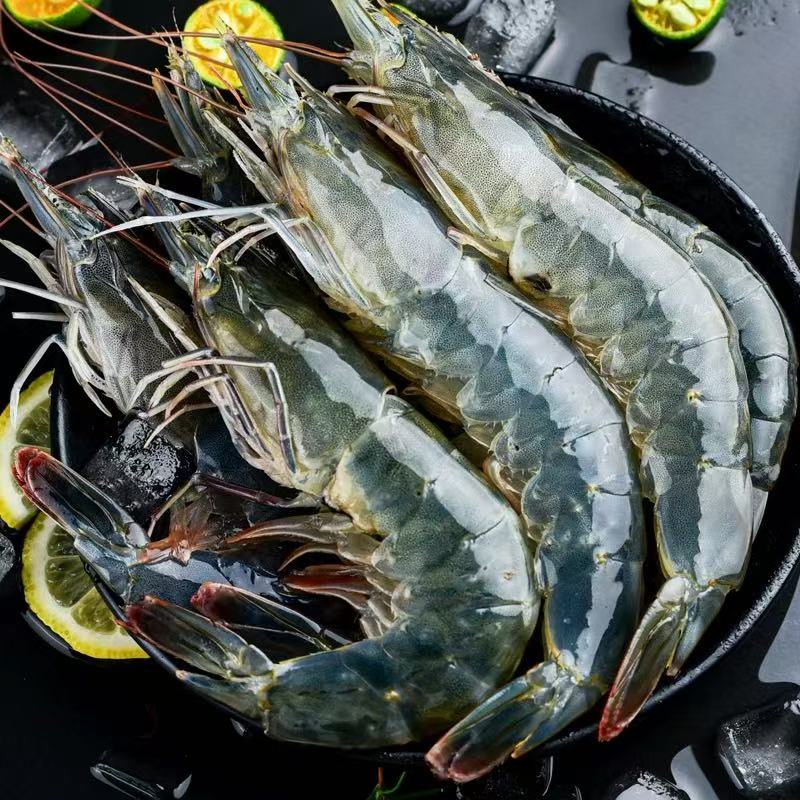 四斤20-30海水大虾3斤送1斤试吃急冻锁鲜发货 1斤10-15只左右 宝宝辅食首选 顺丰冷链次日送达6.5