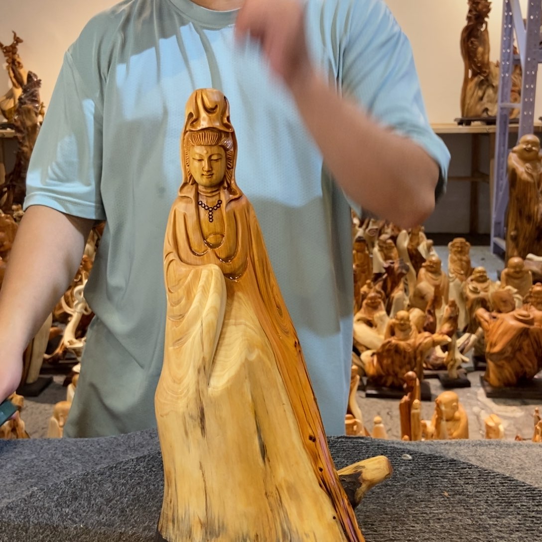 柏木（崖柏）太行崖柏根雕摆件