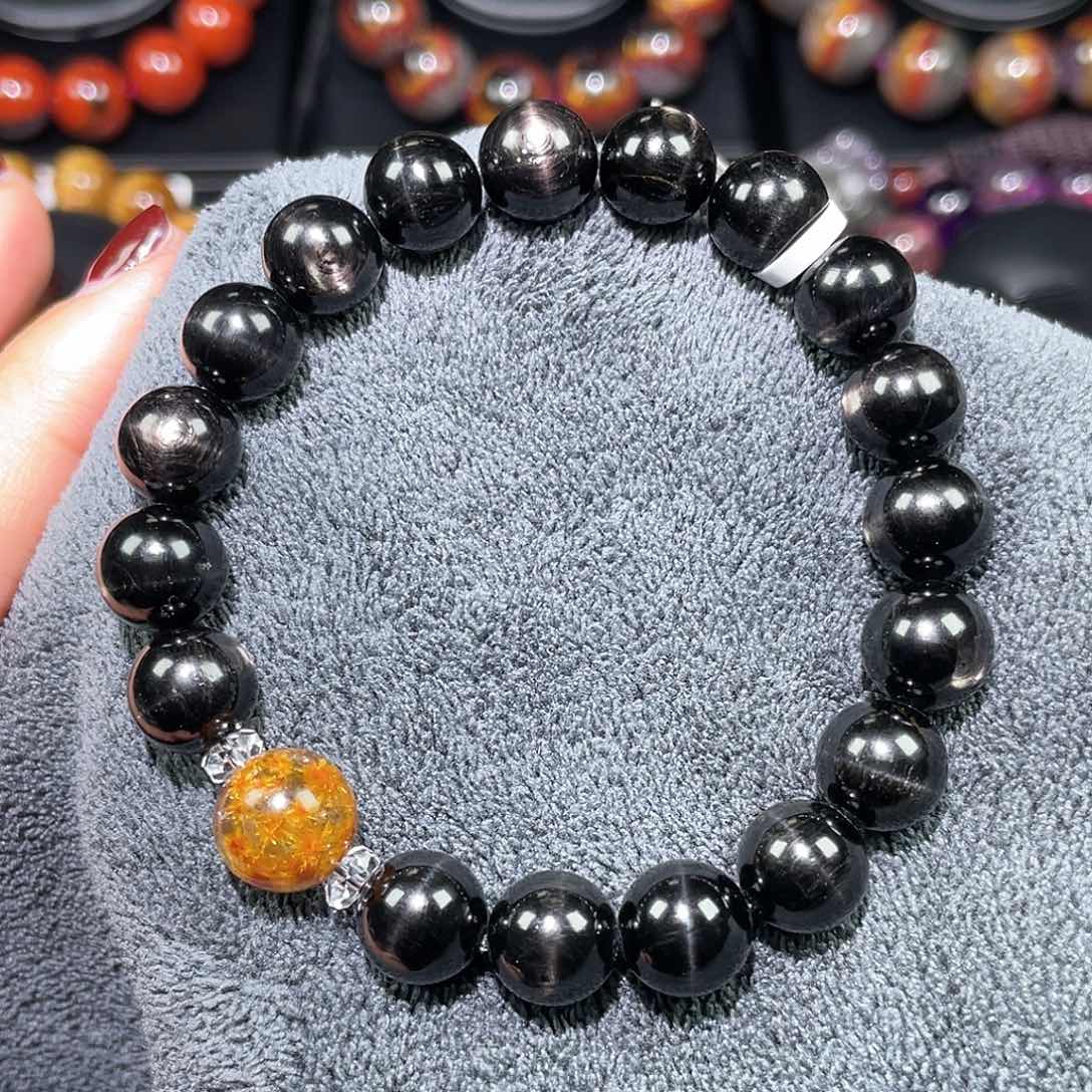 辉石金运石定制手链A10未镶嵌